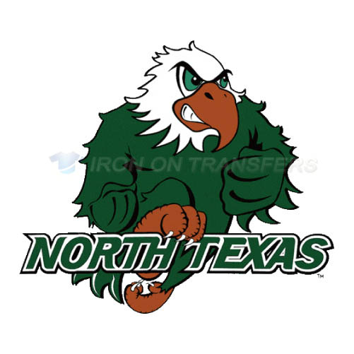 North Texas Mean Green Logo T-shirts Iron On Transfers N5625